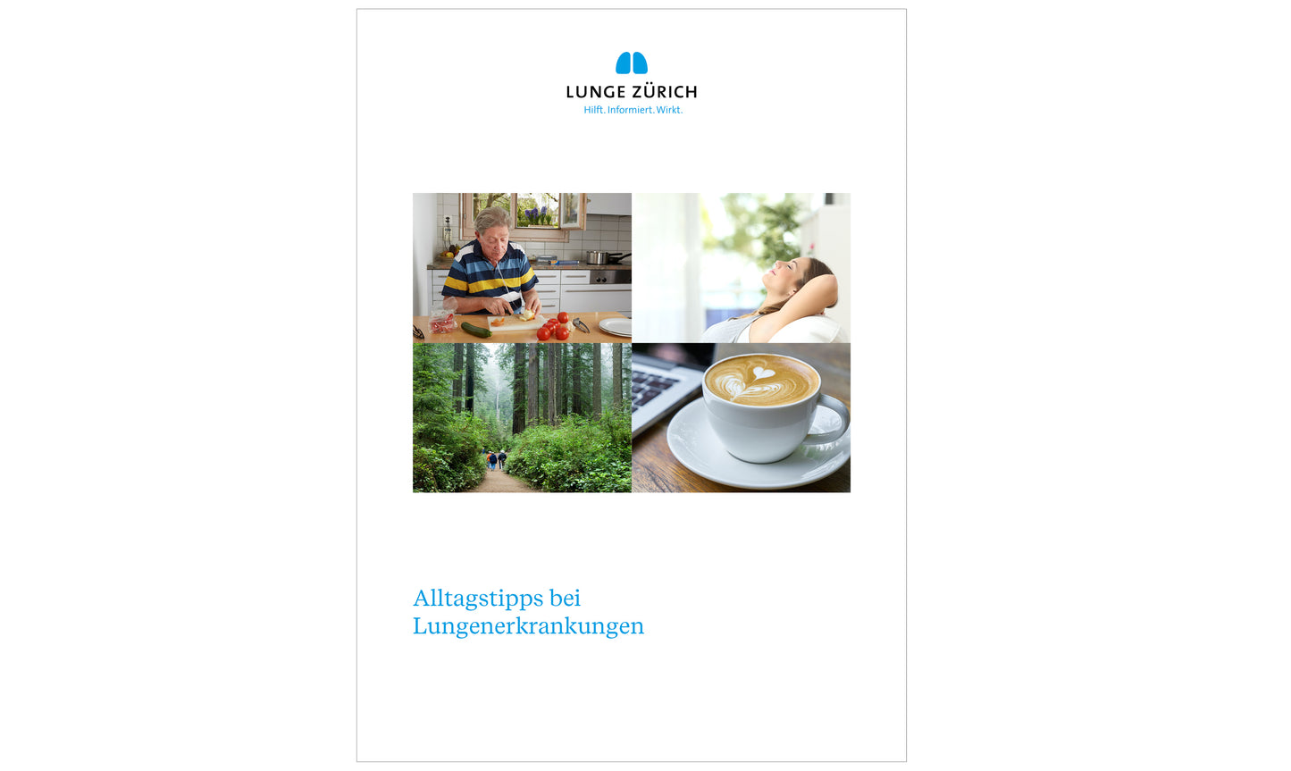 Broschüre Alltagstipps bei Lungenerkrankungen