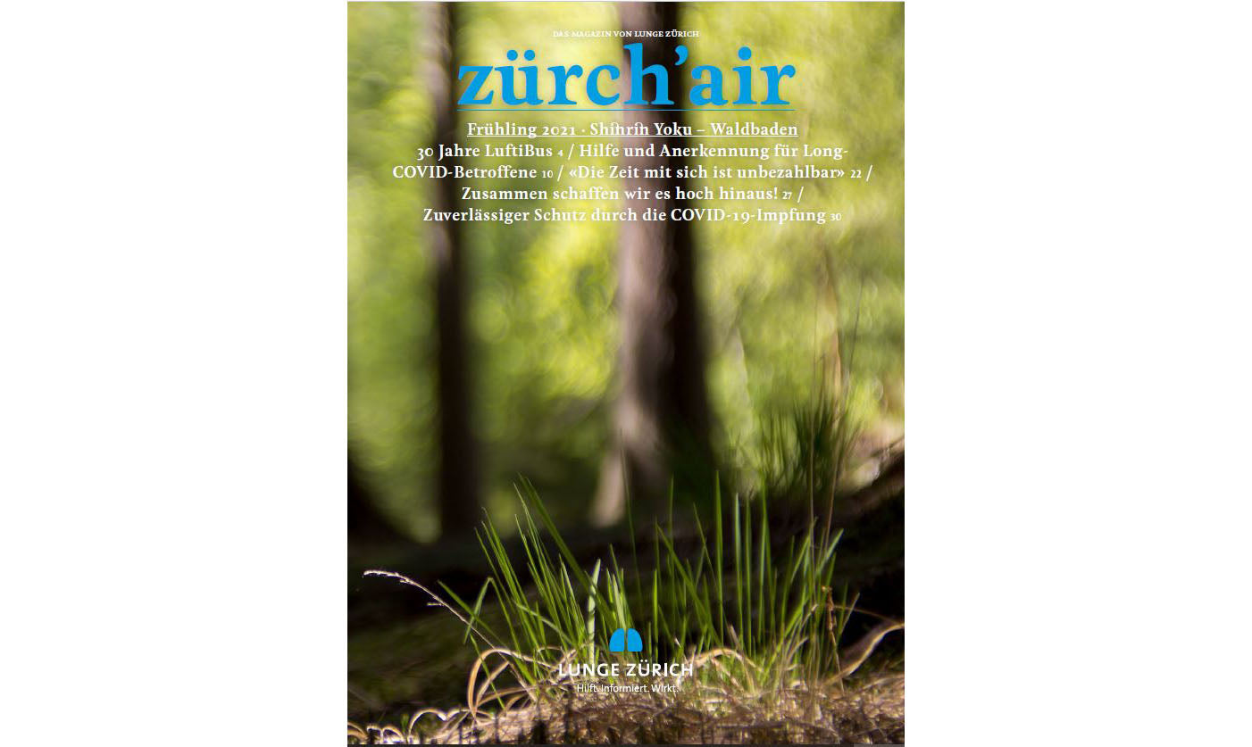 Magazin zürch'air Frühling 2021