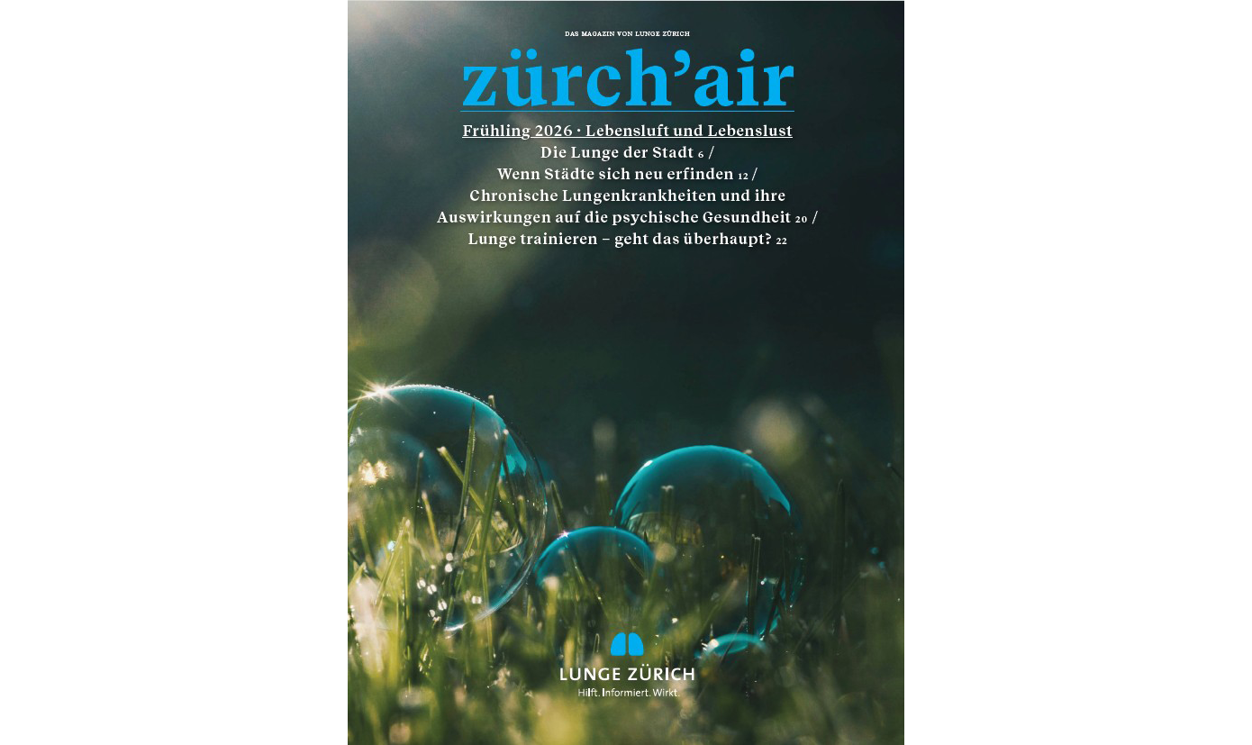 Magazin zürch'air Frühling 2026