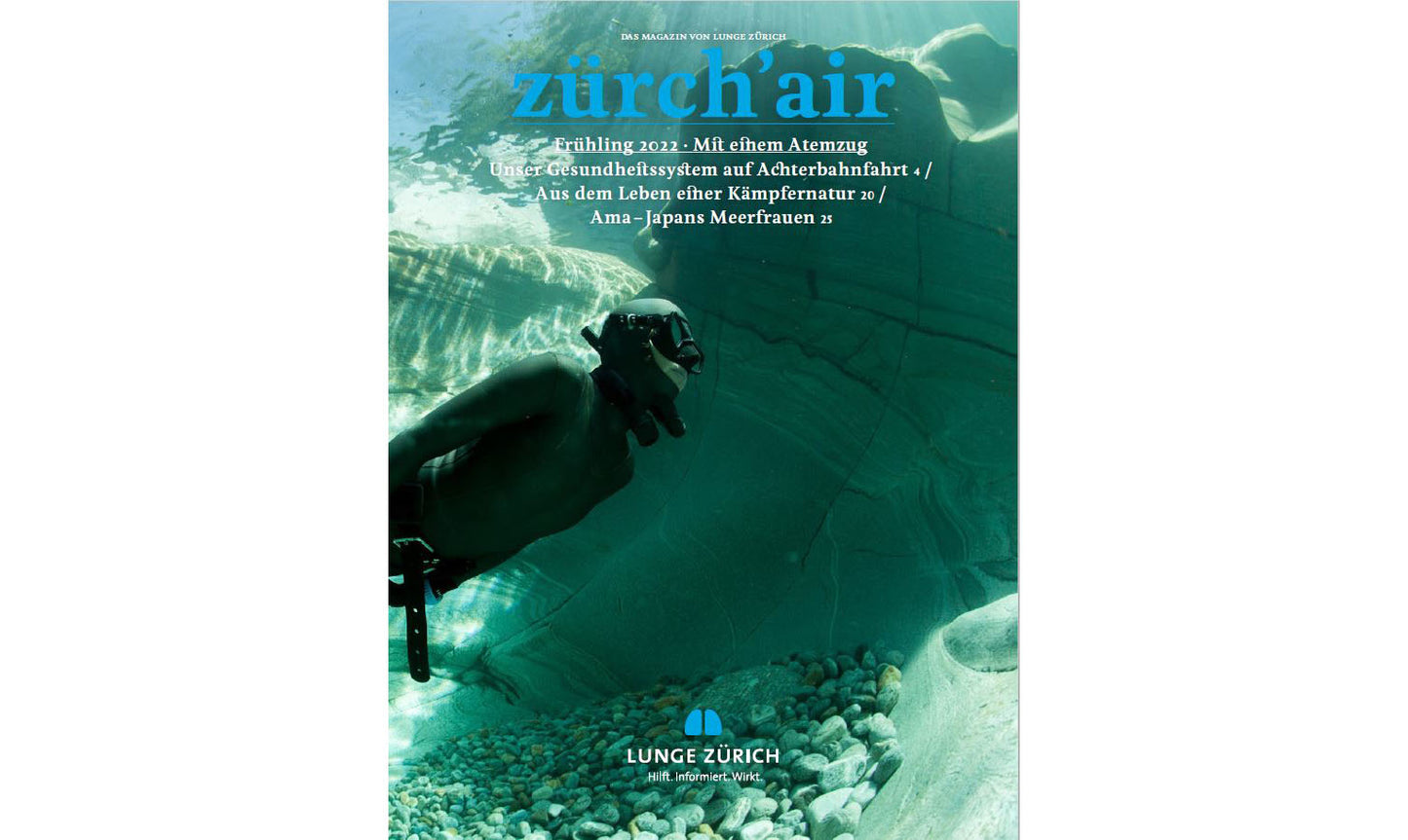 Magazin zürch'air Frühling 2022